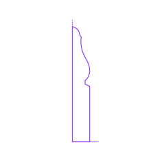 Buildings Mouldings Trim Baseboards Colonial Editable Svg Line Art, Free Vectors File